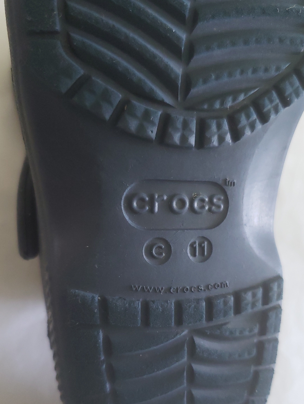 CROCS Kids Classic Clogs NAVY Size C11 Toddler Boy Unisex - Picture 6 of 10